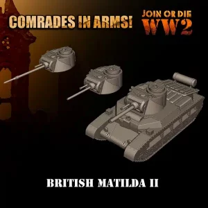 Matilda II Britannique