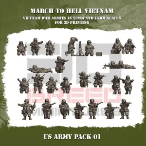 Set armée US Vietnam