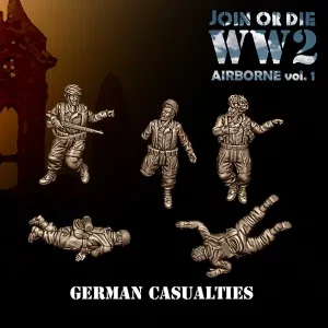 Victimes 1 Parachutistes Allemands