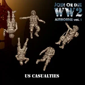Victimes 1 Parachutistes Américains