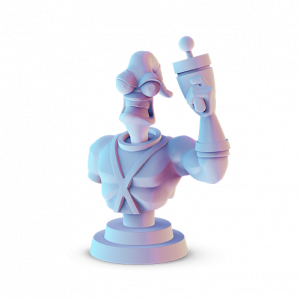 Earthworm - Jim : Buste
