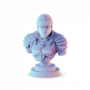 Geralt de Riv - The Witcher : Buste