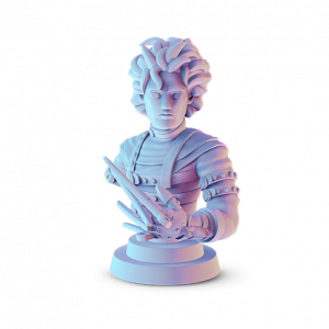 Edward - Edward aux mains d'argent : Buste