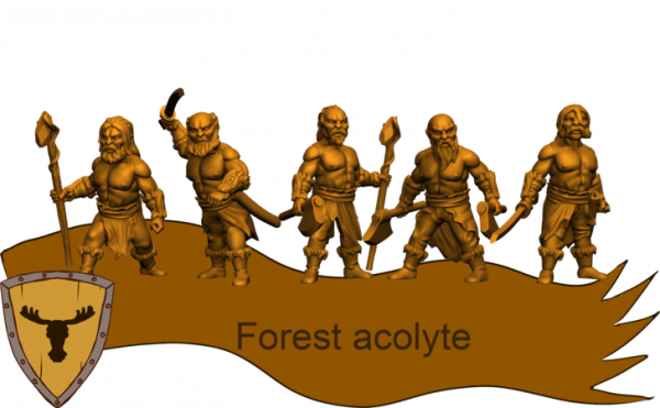 Acolyte de la Forêt du Cerf - Game of Thrones