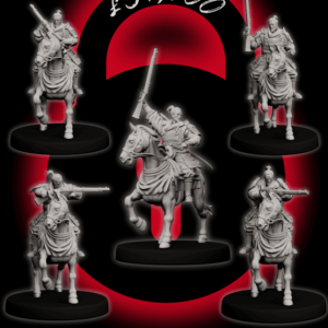 Samouraïs Cavalerie avec Mousquets - Bushido