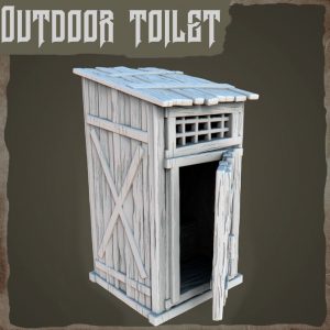 Toilettes extérieures