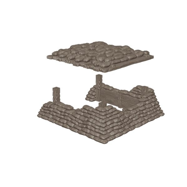 Bunkers en sacs de sable – Image 3
