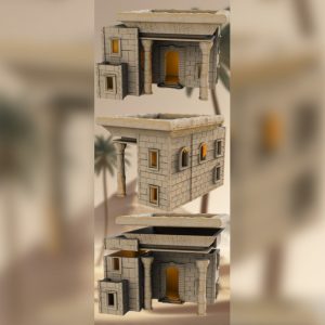 Bâtiment 5 Égypte Ancienne