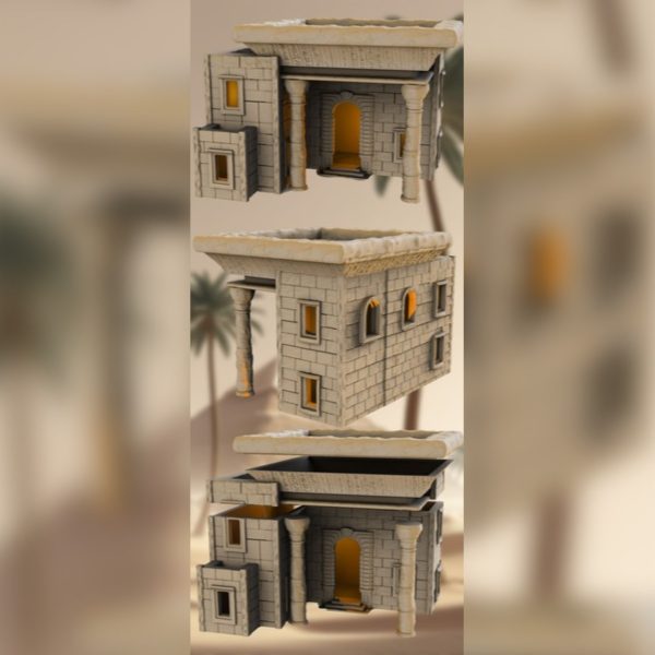 Bâtiment 5 Égypte Ancienne