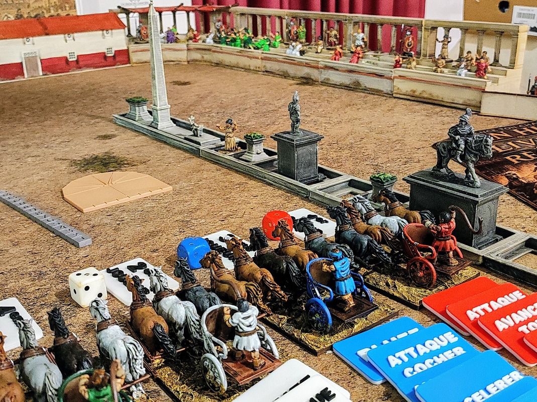 Avance ton char Ben-Hur ! – Jeu complet de courses de chars antiques – 28 mm – Image 9