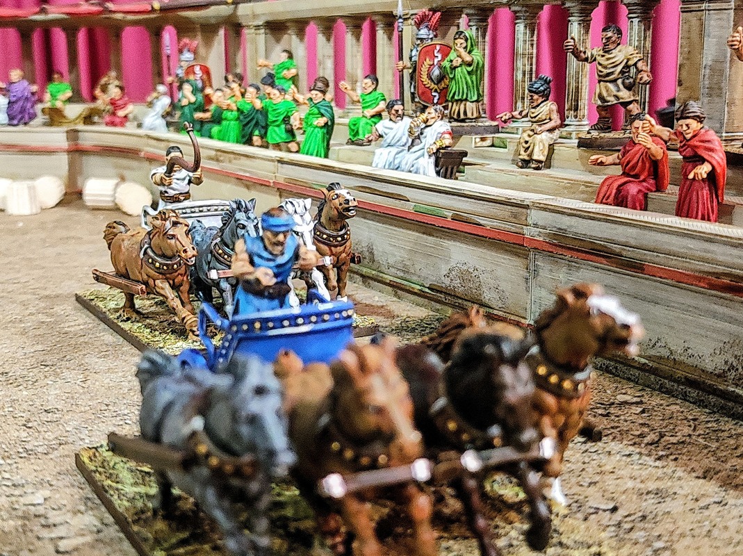 Avance ton char Ben-Hur ! – Jeu complet de courses de chars antiques – 28 mm – Image 8