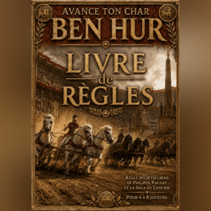 Avance ton char Ben-Hur ! – Jeu complet de courses de chars antiques – 28 mm
