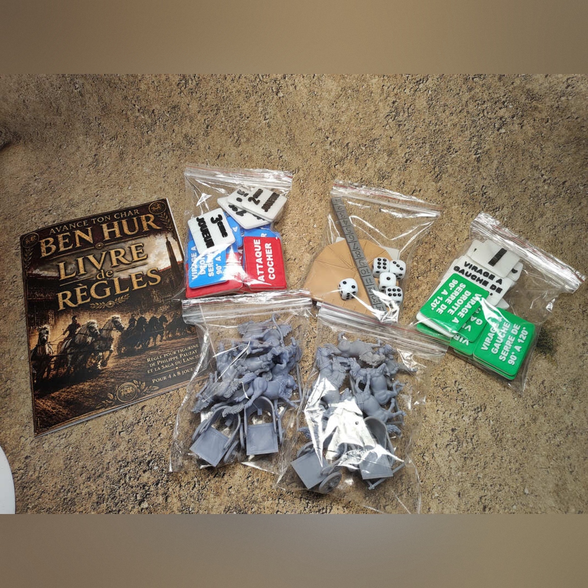 Avance ton char Ben-Hur ! – Jeu complet de courses de chars antiques – 28 mm – Image 6